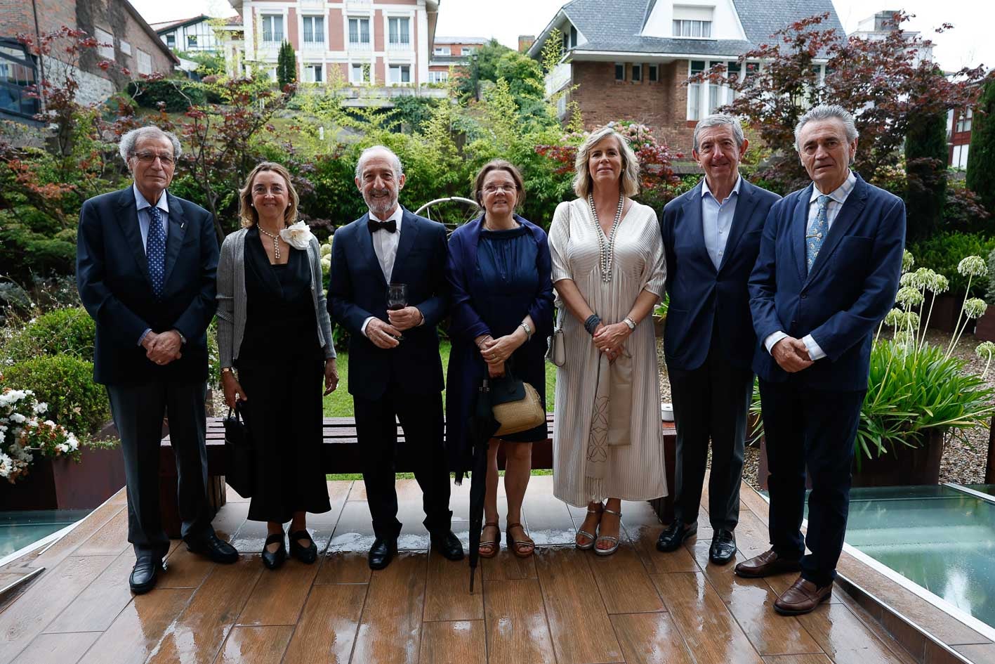 Manuel Ángel Castañeda, Eugenia Cuenca, Alberto Ruiz, Mercedes San Sebastián, Montse Matilla, Luis Revenga y Justo Chamorro.