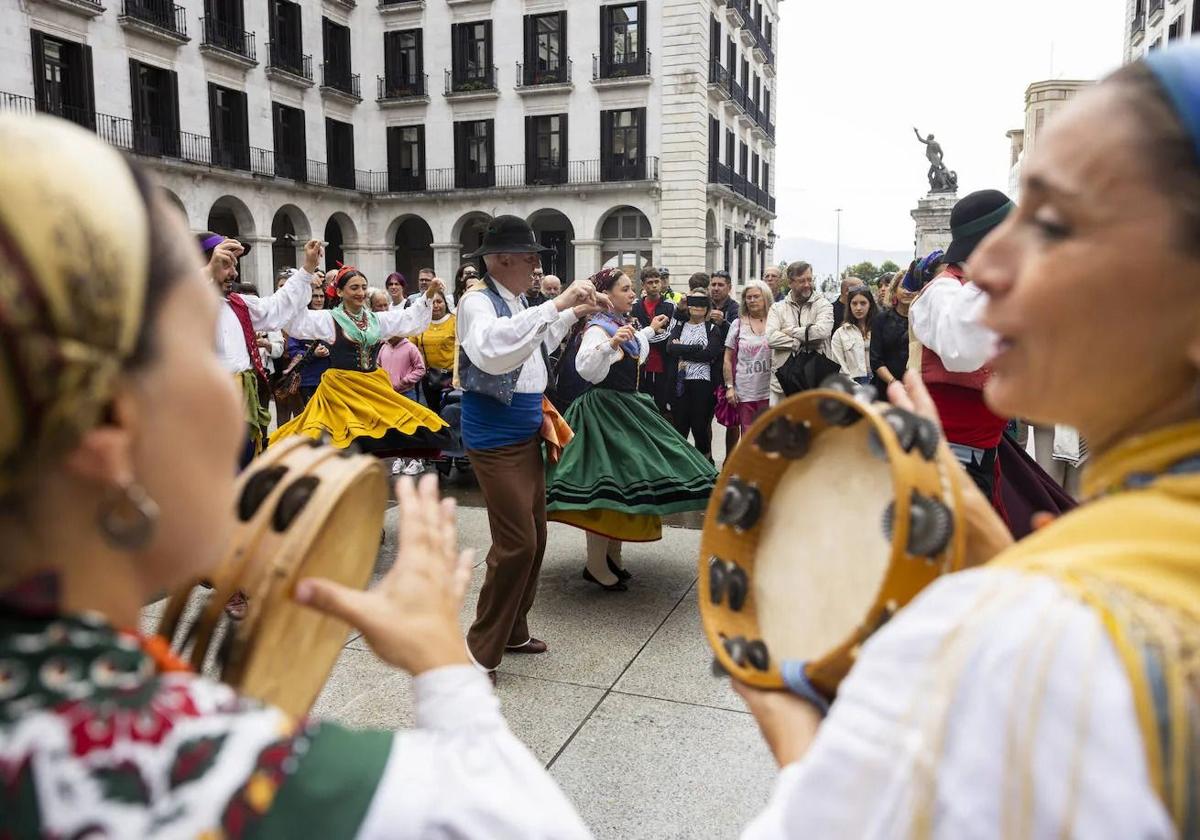 Los Coros y Dánzas de Santander, el año pasado