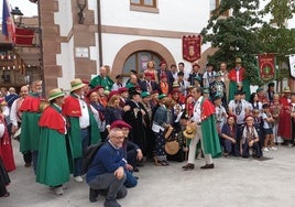 Concentración de Cofradas en la pasada edición de la cita.