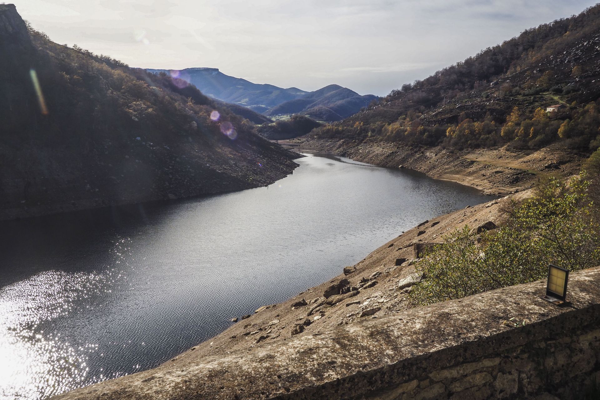 Embalse de La Cohilla, en Polaciones. s