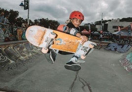 Los más jóvenes ofrecieron un gran espectáculo sobre sus skates