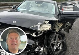 Miki Nadal tras un accidente de tráfico: «El coche ha dado vueltas y trompicones durante 100 metros»