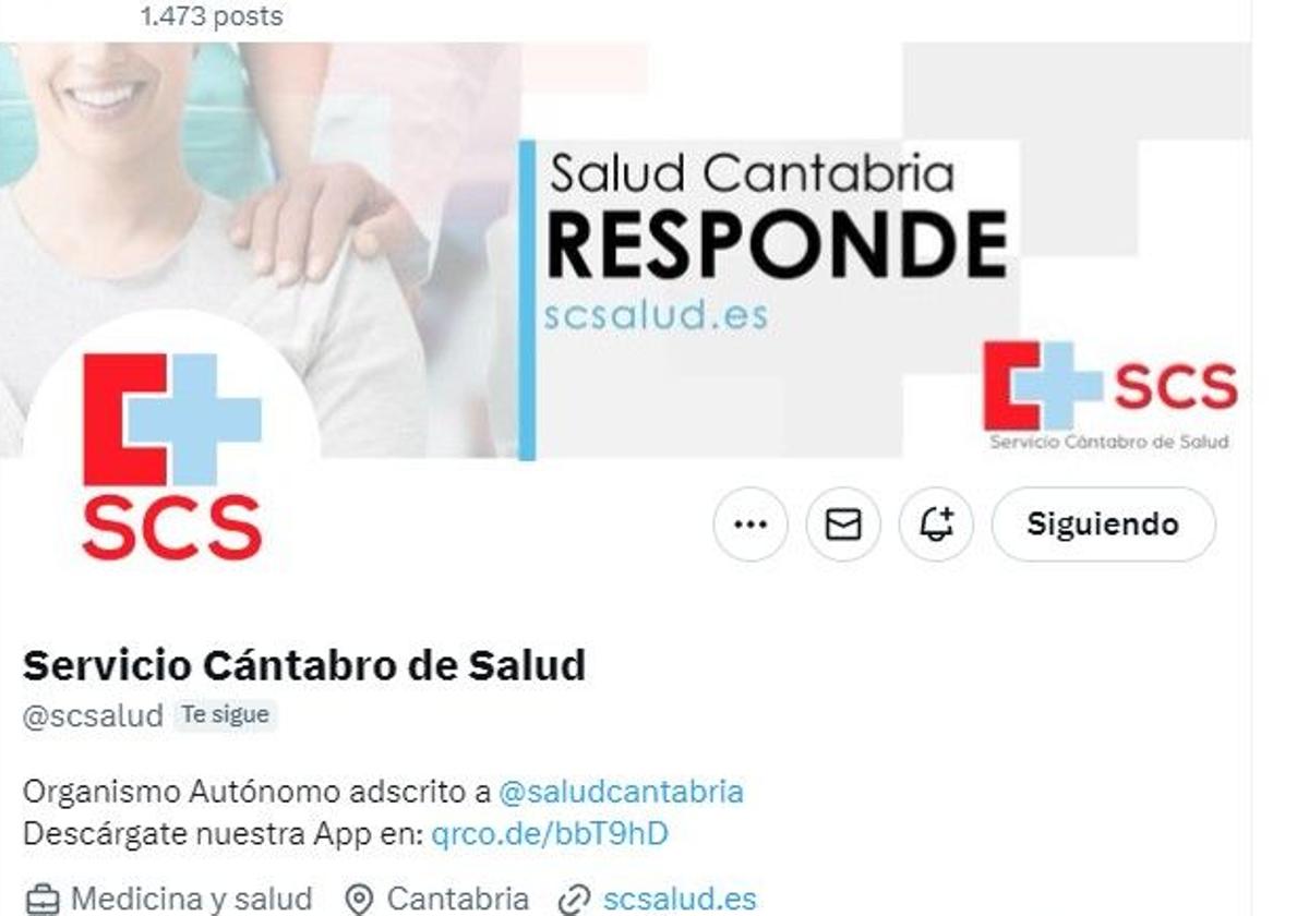 El Servicio Cántabro de Salud contrata la gestión de sus redes sociales por 240.000 euros