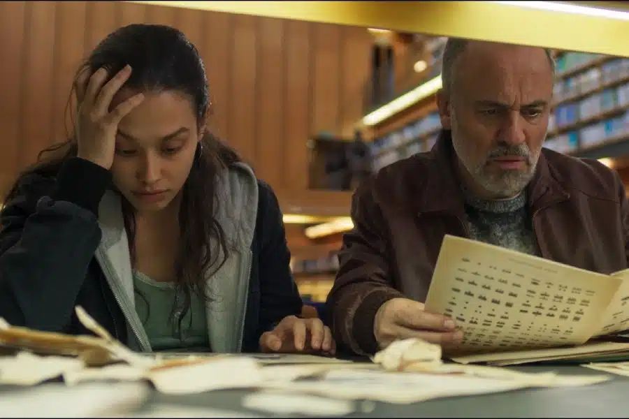 Natalia Azahara y Javier Gutiérrez en la ficción.