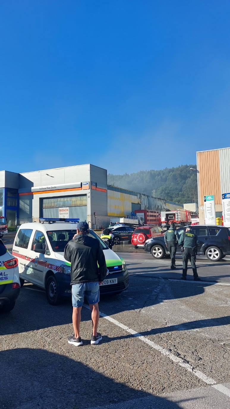 Efectivos policiales, de la Guardia Civil, Protección Civil... formaron parte del despliegue