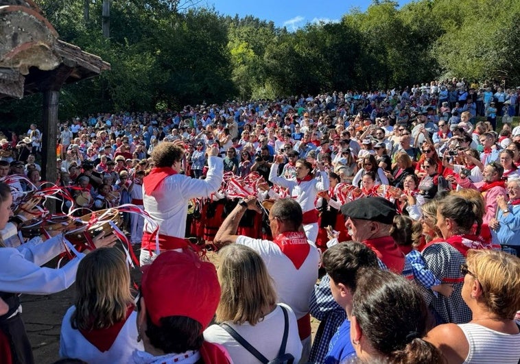 Cohicillos vivió este lunes una de las ediciones más concurrida de San Cipriano.