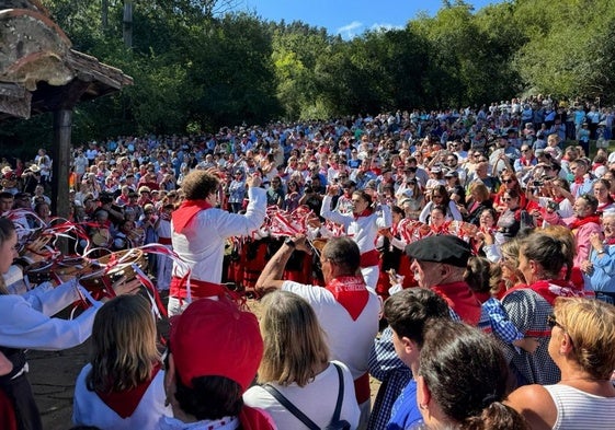 Cohicillos vivió este lunes una de las ediciones más concurrida de San Cipriano.