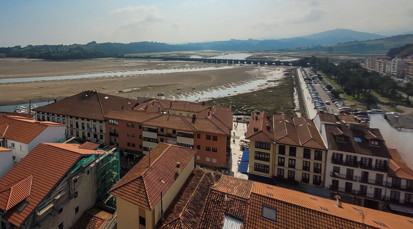 Una visión panorámica desde el castillo de San Vicente.