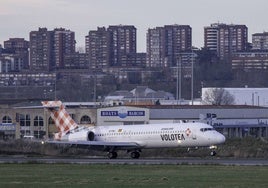 Volotea opera la ruta con Sevilla en la actualidad.