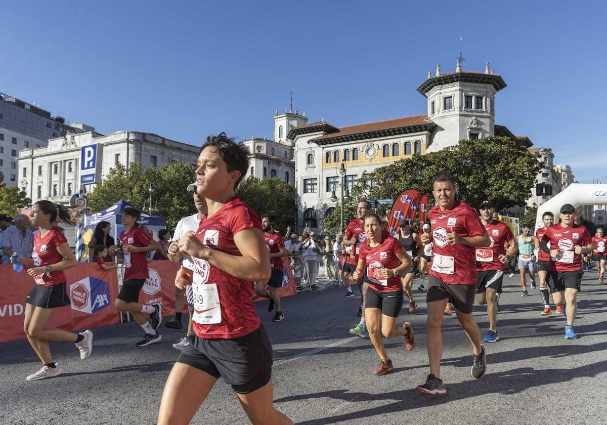 Imagen de la carrera del año pasado, en la que participóel periodista Manu Sánchez