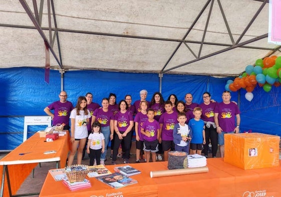 Organizadores de la X edición de la Marcha Solidaria de Tagle.