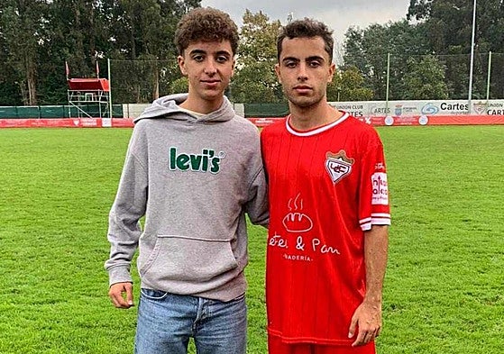 A la derecha, Sergio Gómez Lamsfus.