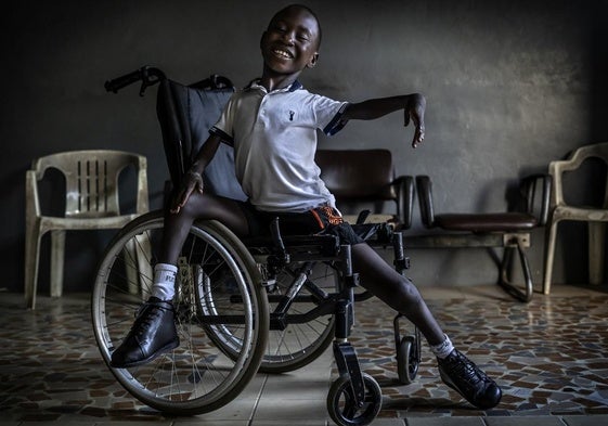 'The Dancer', imagen del fotógrafo santanderino, premiada el pasado lunes en una ceremonia celebrada en Viena.