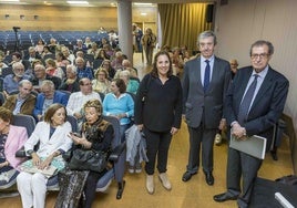 Lola Gallardo, Luis Revenga y Manuel Ángel Castañeda.