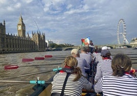 La 'Pilgrim' de Navigatio, en la Great River que recorrió Londres.