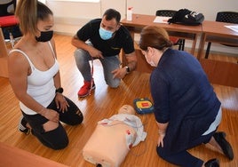 Participantes en una formación de AME en una anterior edición del programa.