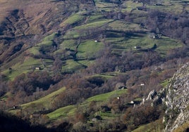 Paisaje pasiego en San Roque de Riomiera.