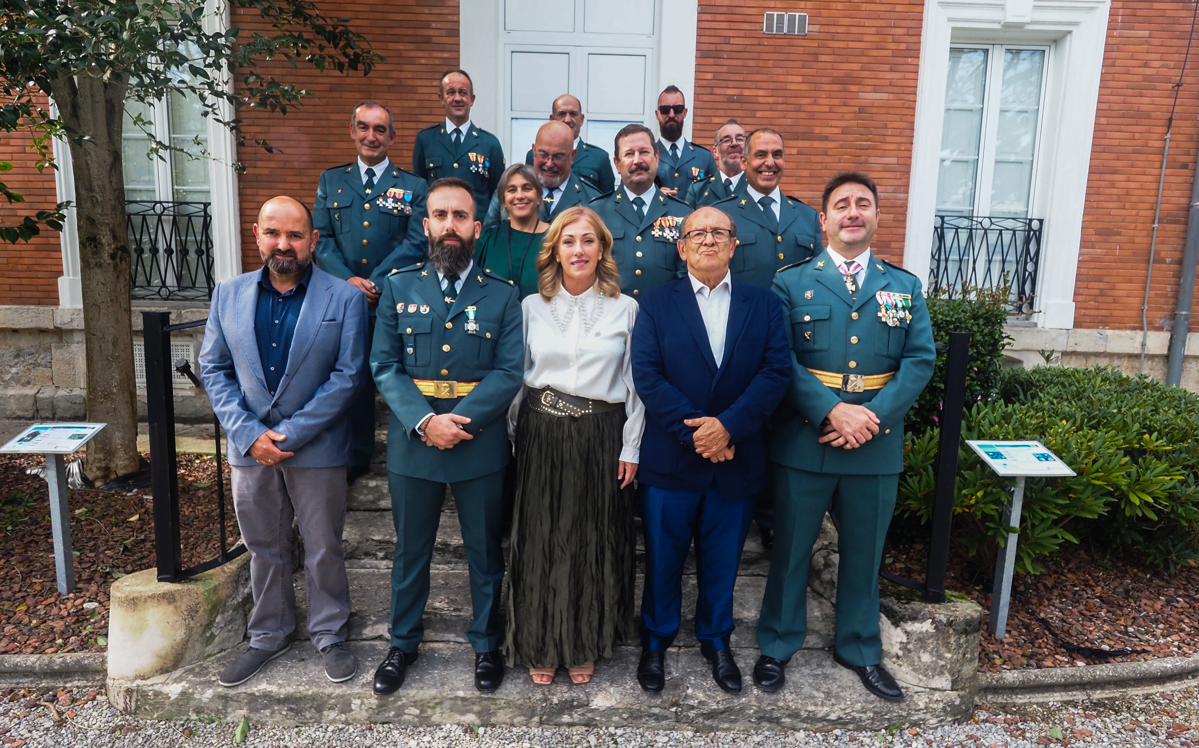 Actos de la Guardia Civil por el 12 de octubre en Polanco