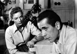 Humphrey Bogart y Lauren Bacall