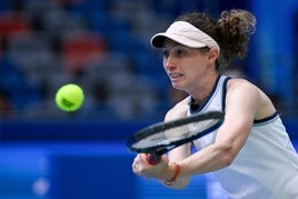 Cristina Bucsa ha caído en Osaka en primera ronda.