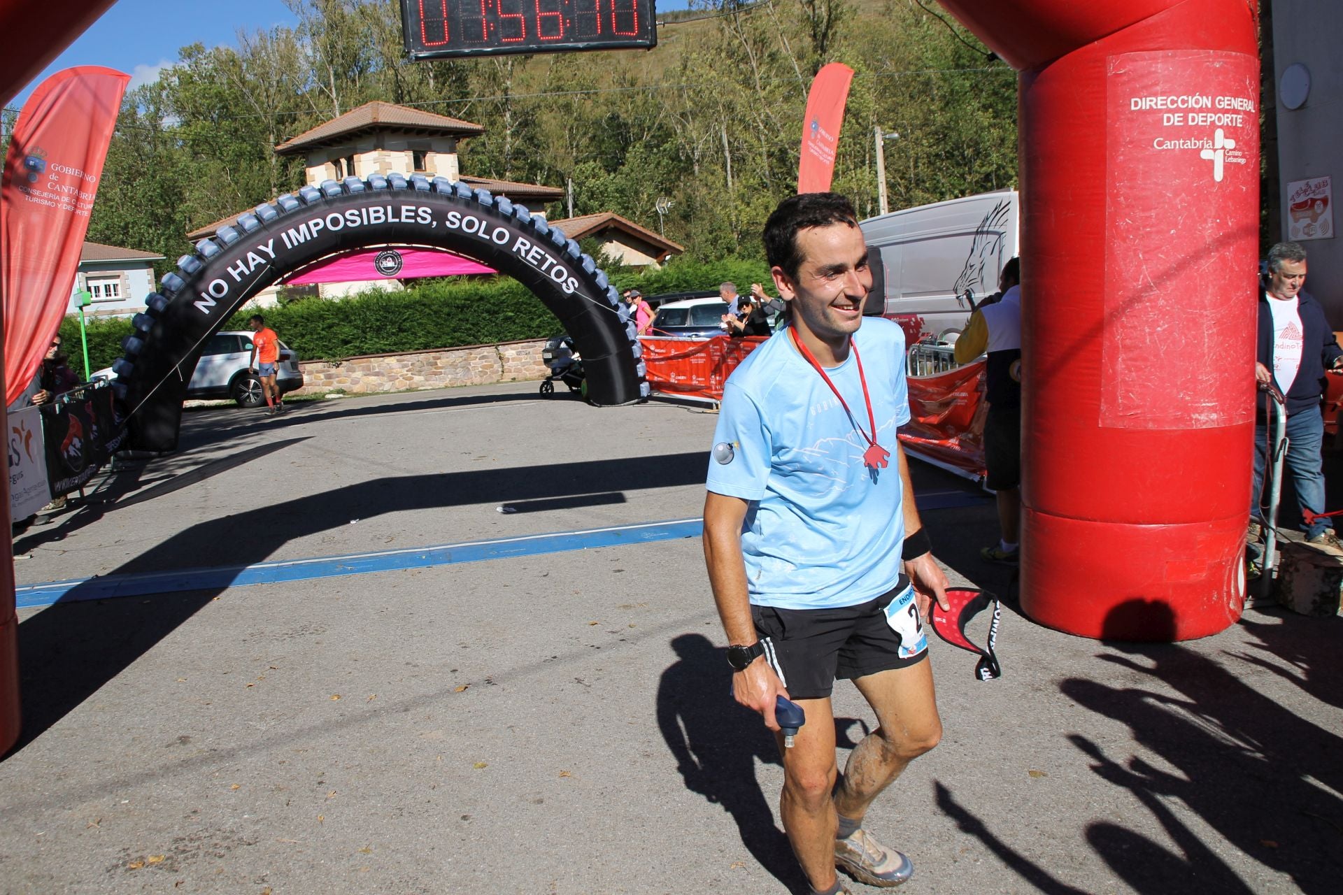 Raúl Díaz «Sombra Trail» llegó a meta en segundo lugar, lo que le proclamó ganador de la clasificación general de la II Copa Campurriana de trail.