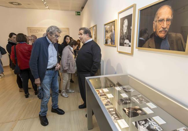 Los retratos de las personalidades históricas del Centro abren la muestra. En la imagen, Leandro Valle.