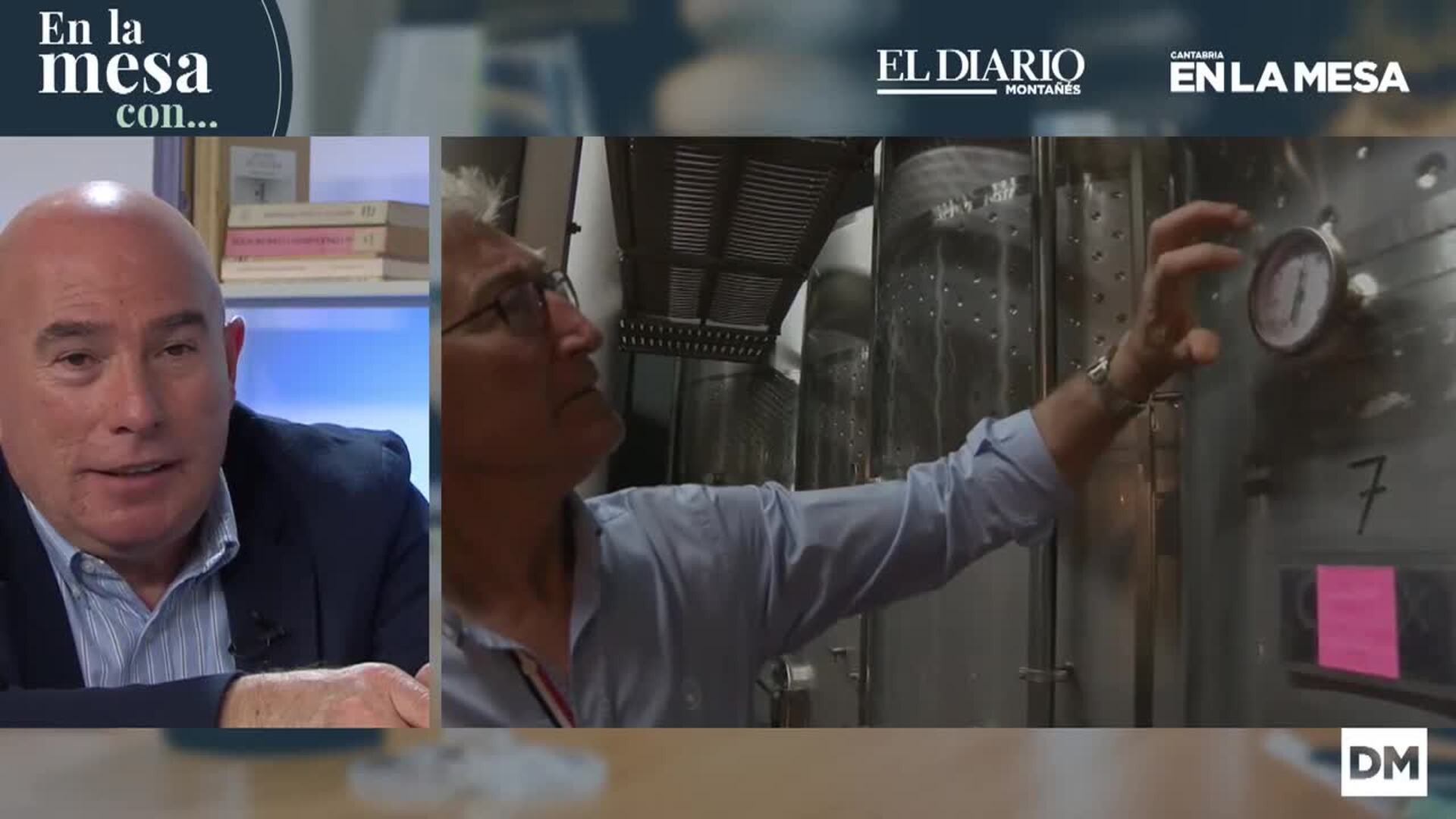 'En la mesa con...' Javier Blanco, de Picos de Cabariezo