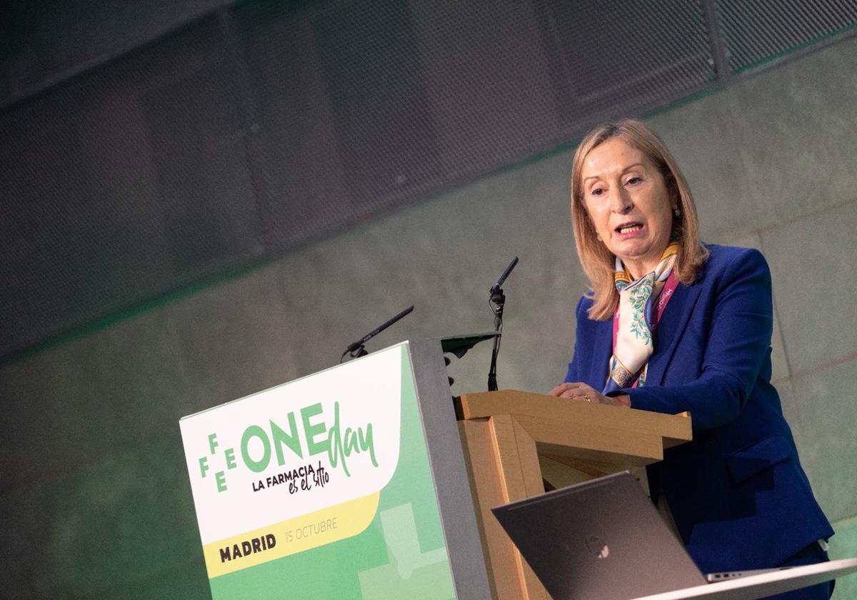 Ana Pastor en la inaguración de la jornada FEFE One Day