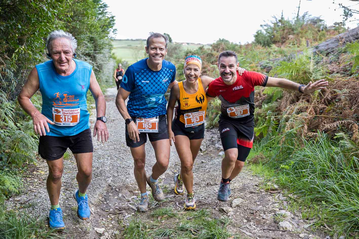 Juan Manuel Díaz (315), Óscar Moreno (165), Ana Belén Olivo (163) y Juan Antonio Ruano.