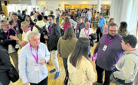 Asistentes de un congreso celebrado este año en el Palacio de Exposiciones y Congresos de Santander.