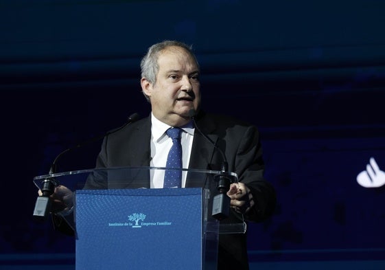 Hereu durante su intervención en el Palacio de Exposiciones y Congresos de Santander.