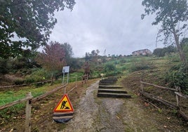 La Ladera del Monte, donde se están realizando los trabajos de regeneración.