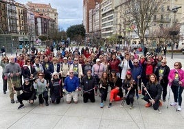 Imagen del grupo que participó en la primera edición.