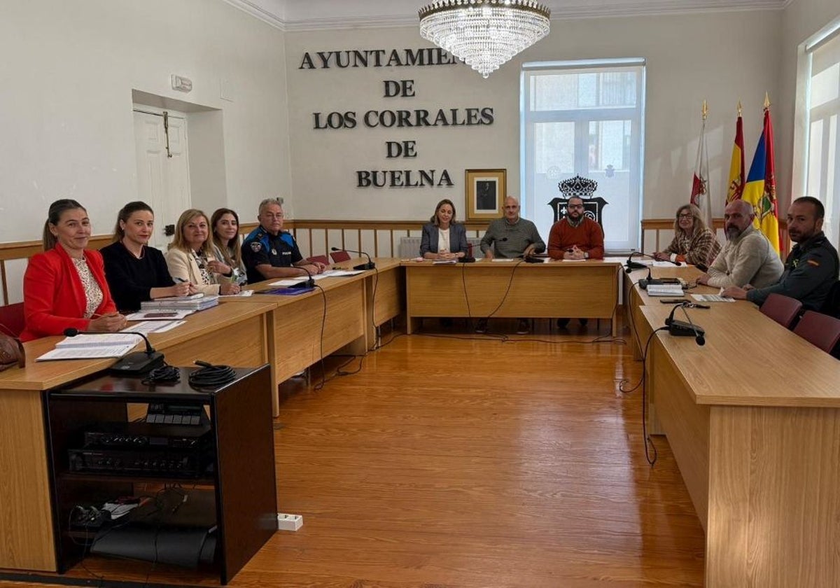 Mesa de Unidad de Coordinación contra la Violencia sobre la Mujer en Los Corrales.