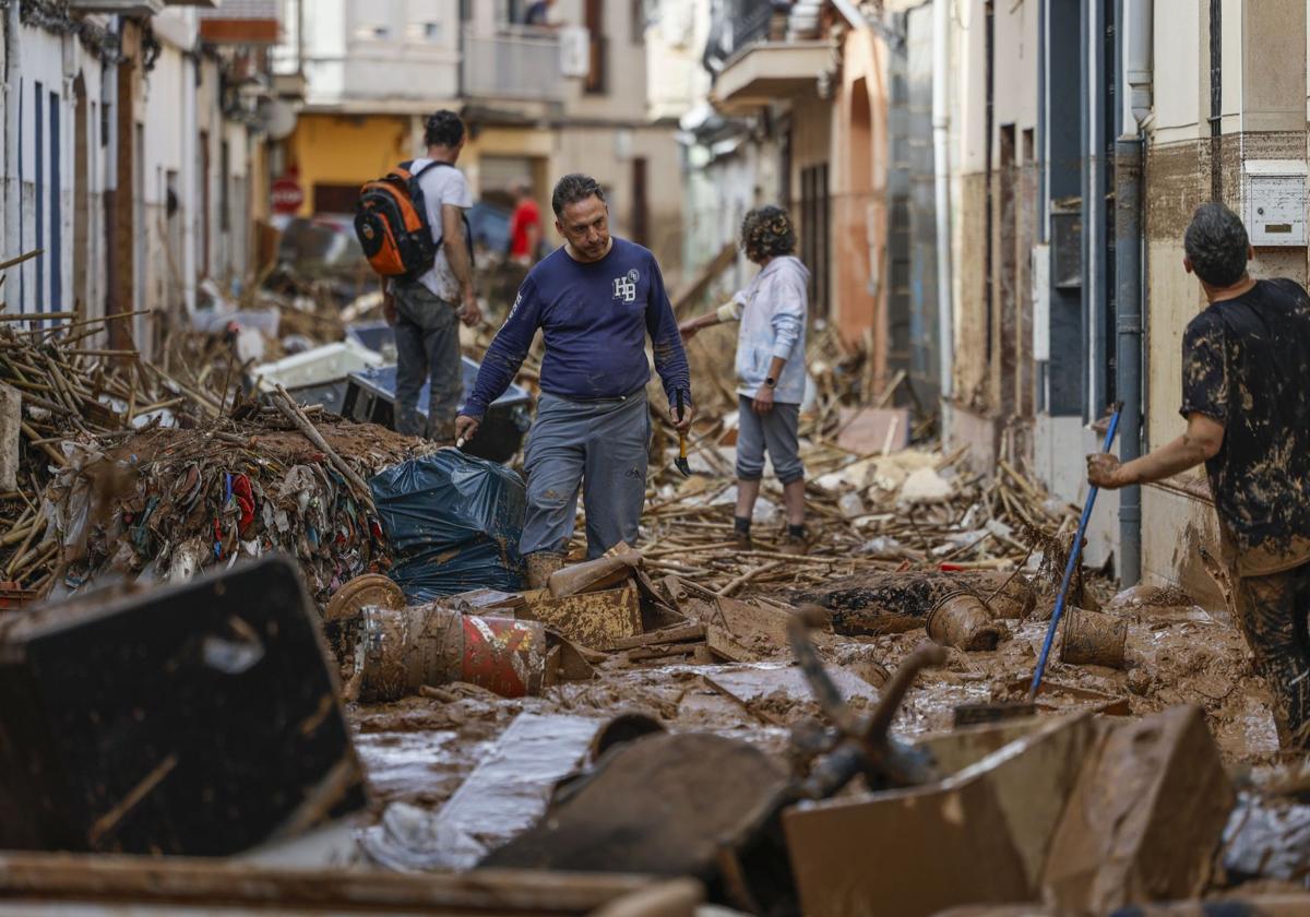 Ahora la tarea es la limpieza y la recuperación de los servicios