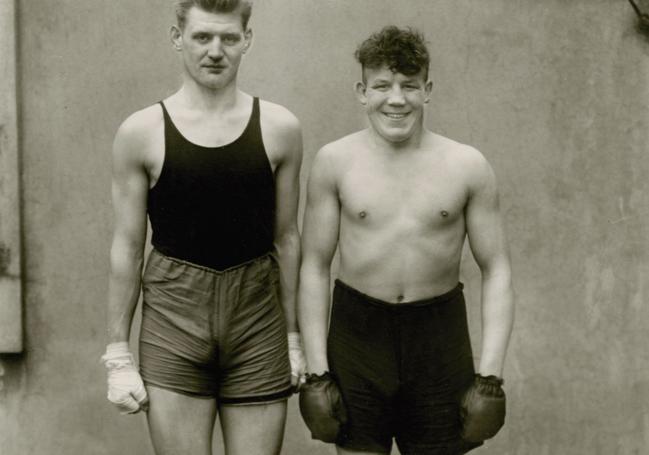 August Sander: Boxers, 1928 (impresión posterior)