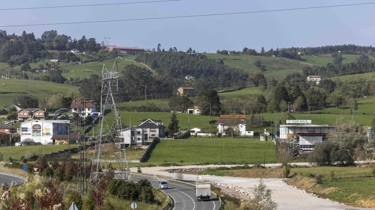 Obras de la variante de Sarón.