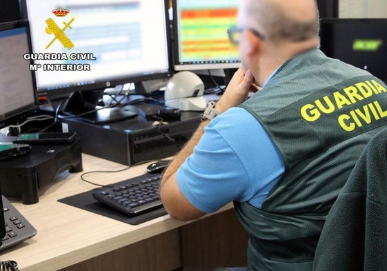 Equipo de estafas de la Guardia Civil