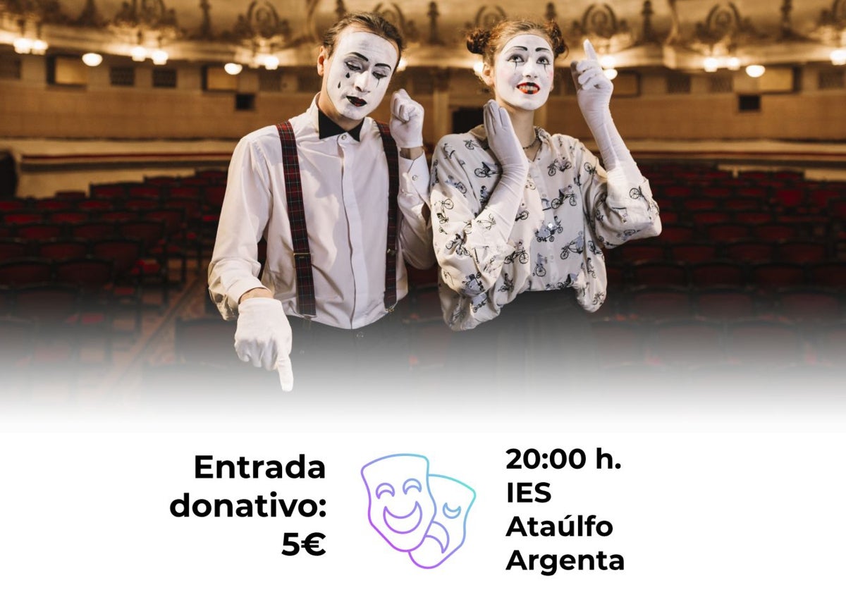 Cartel del ciclo teatral.