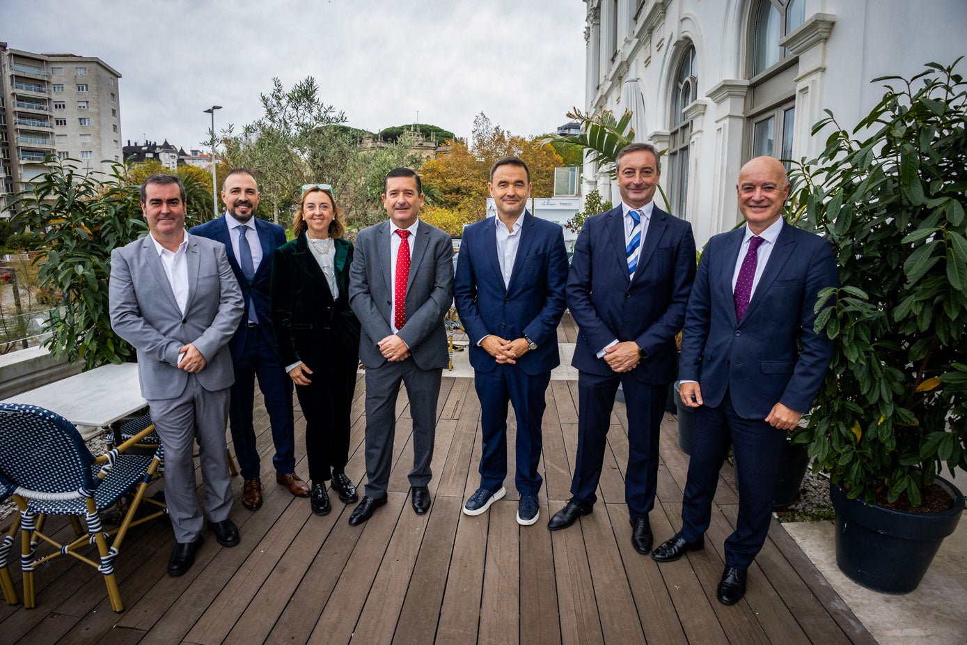 César Otero, David Gutiérrez, Eugenia Cuenca, Pedro Ortiz, Álvaro Villa, Alfredo Pérez y Manuel Gómez.