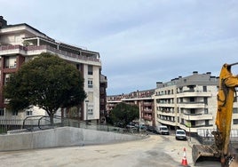 Calle de Santa Catalina en Castro tras las obras.