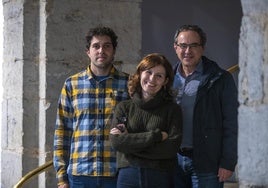 Alejandro Fernández González, Mar Marcos Sánchez y José Cepeda Ocampo.