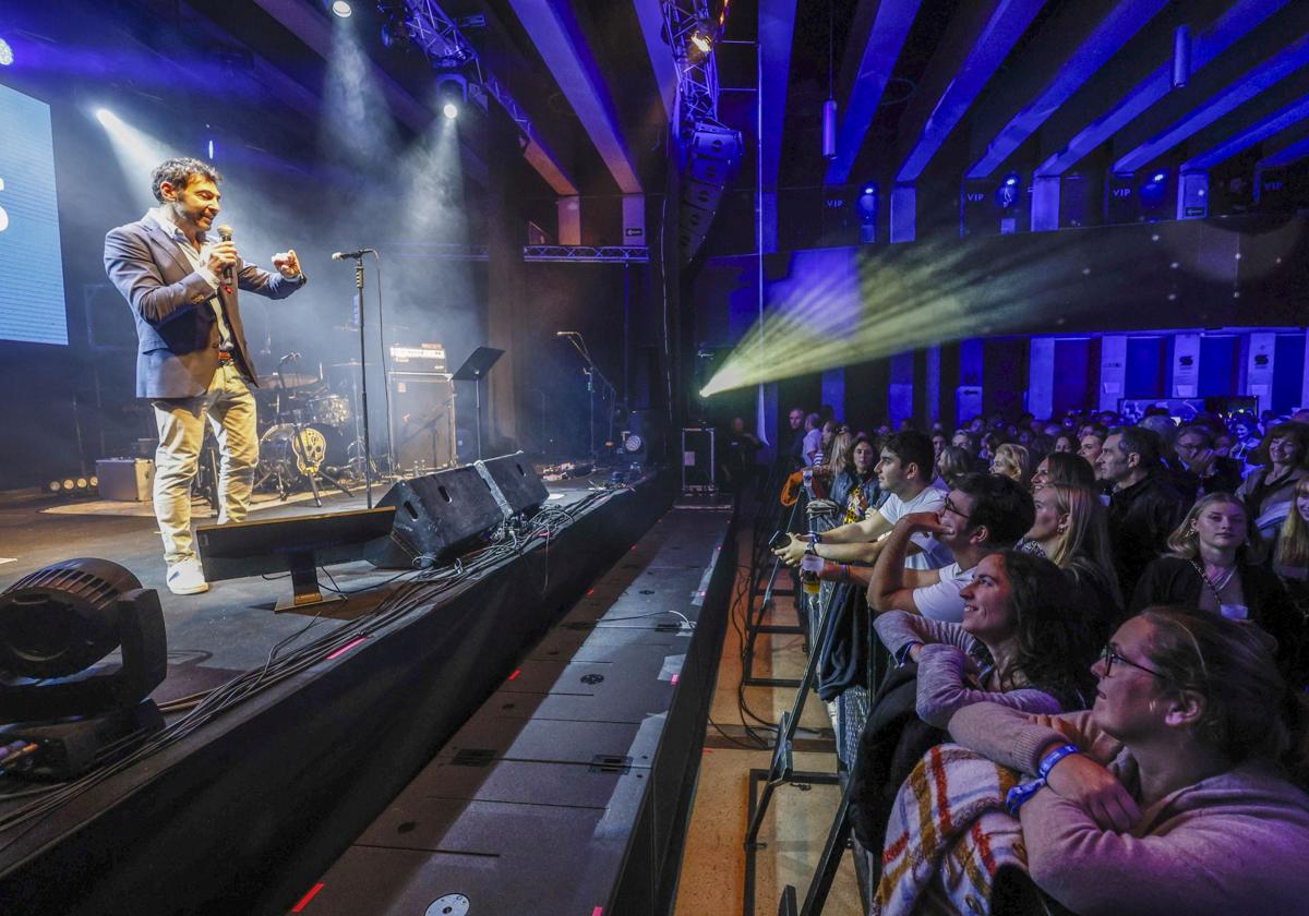 El televisivo Quico Taronjí presentó el acto el pasado jueves en Escenario Santander.