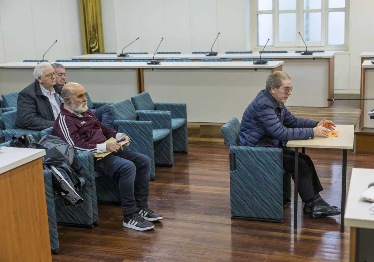 El exinterventor de Castro, David Puebla, durante su testifical de este miércoles.