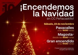 Peñacastillo enciende su navidad el próximo sábado con grandes sorpresas