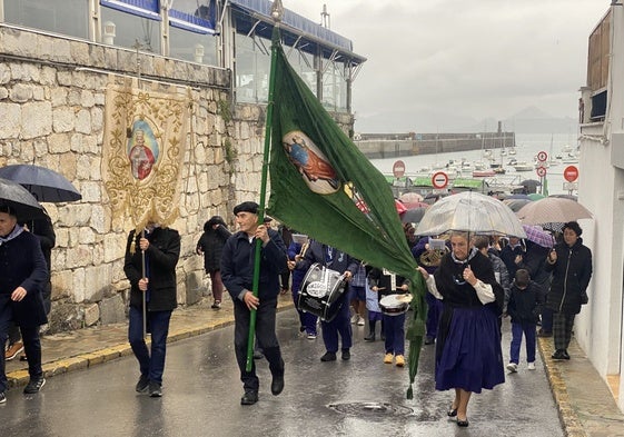 Procesión de San Andrés en 2023.