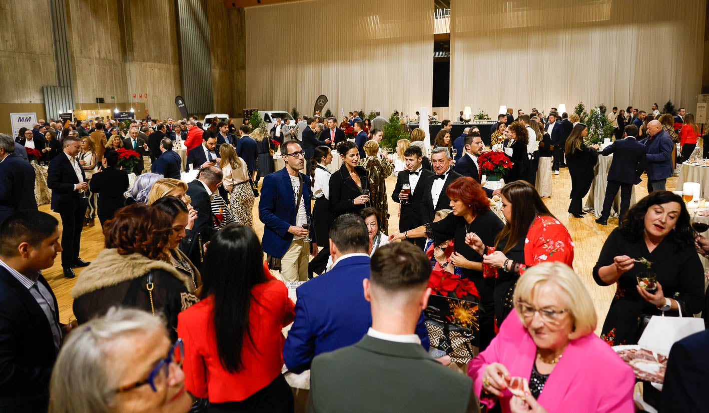 Tras la gala en el Salón de Actos llegó el momento del cóctel en el Palacio de Exposiciones.