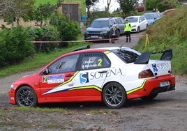 El coche de Iván Pelayo, ganador de las dos última ediciones.