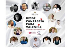 Cena solidaria por Valencia en el Hotel Real con el cubierto a 500 euros