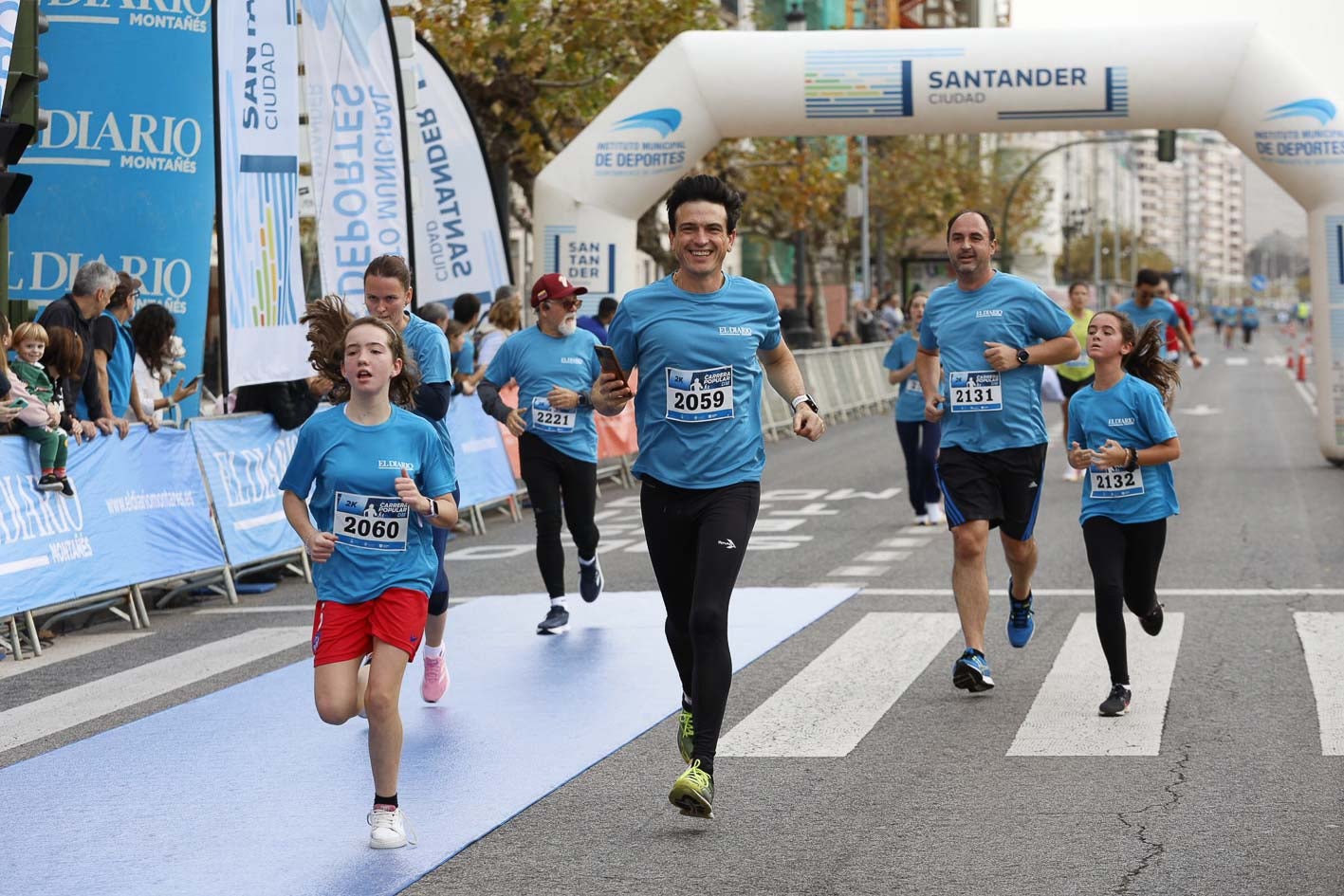 Búscate en la Carrera Popular de El Diario Montañés